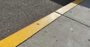 Traffic paint, pavement striping paint and red curb paint is a glossy, slippery mess waiting to happen. The answer is SparkleTuff™ Anti-Slip Floor Coating!