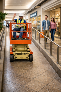 How SparkleTuff Solved Slippery Tile Ramps at a Texas Mall — Anti-Slip Floor Coating Still Working 10 Years Later